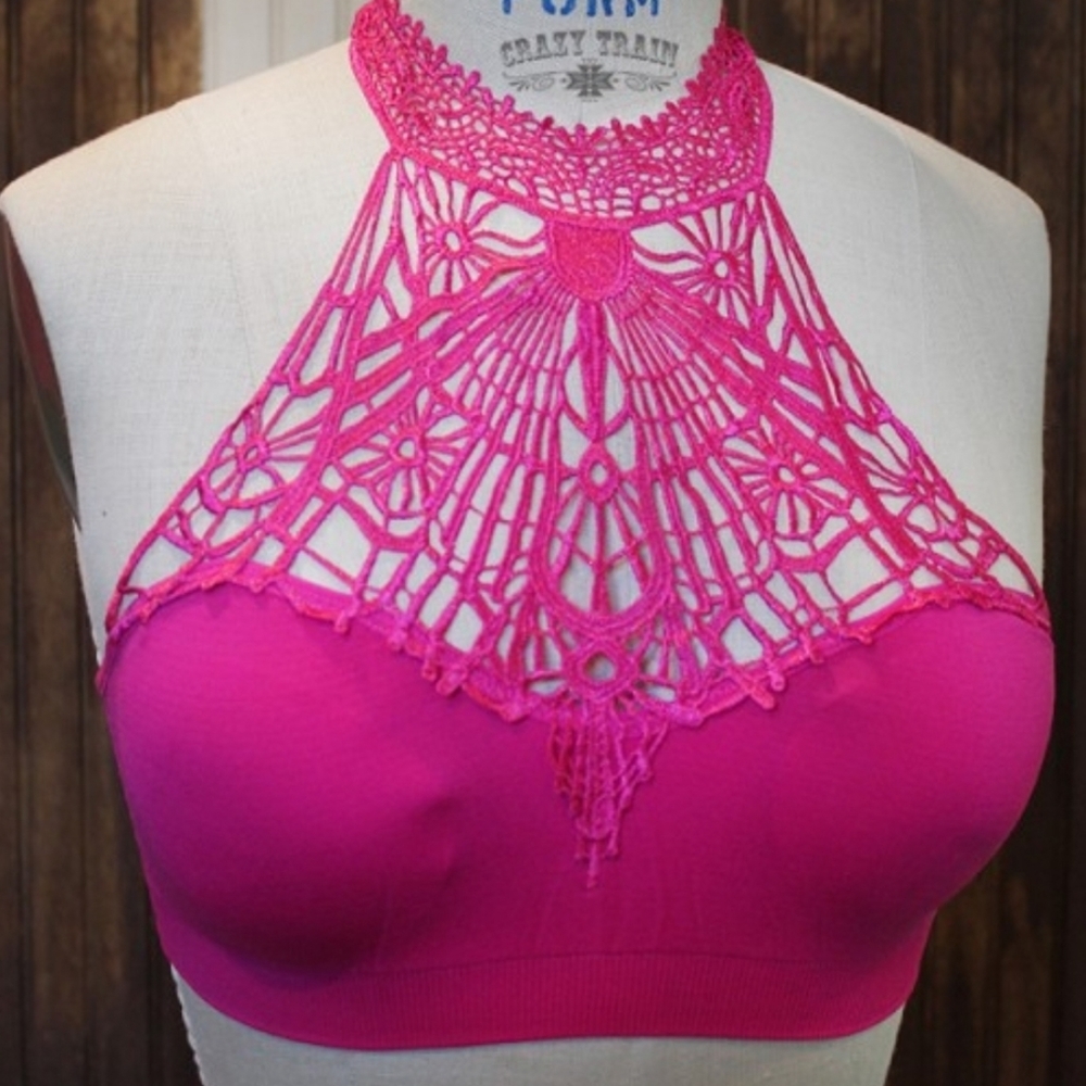 Hot Pink Bralette
